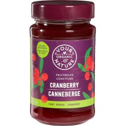 Your Organic Nature Fruitbeleg Cranberry