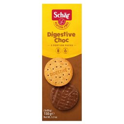 Schar Digestive Melkchocolade Koekjes Glutenvrij