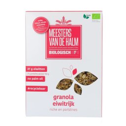 De Halm Granola Eiwitrijk Biologisch