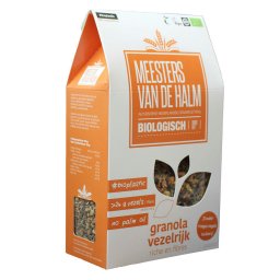 De Halm Granola Vezelrijk Biologisch
