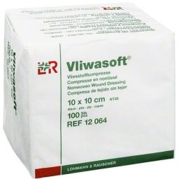 Lohmann & Rauscher Vliwasoft Kompres 10x10cm