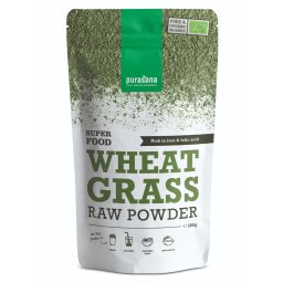 Purasana Vegan Wheat Grass Raw Powder