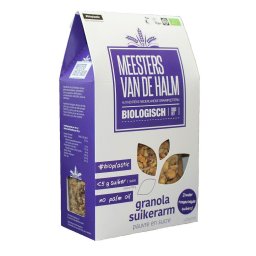 De Halm Granola Suikerarm Biologisch