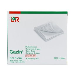 Lohmann & Rauscher Gazin Gaaskompres 5x5cm