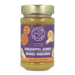 Your Organic Nature Fruitbeleg Sinaasappel-Gember