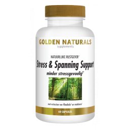 Golden Naturals Stress & Spanning Support Capsules