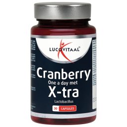 Lucovitaal Cranberry met X-tra Lactobacillus Capsules