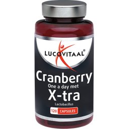 Lucovitaal Cranberry met X-tra Lactobacillus Capsules