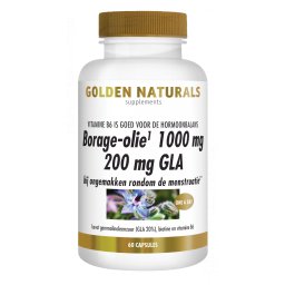 Golden Naturals Borage-Olie 1000mg Capsules
