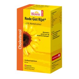 Bloem Rode Gist Rijst Plus Capsules