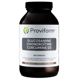 Proviform Glucosamine Chondroïtine Curcumine D3 Capsules