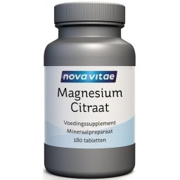 Nova Vitae Magnesium Citraat 200mg Tabletten 180st
