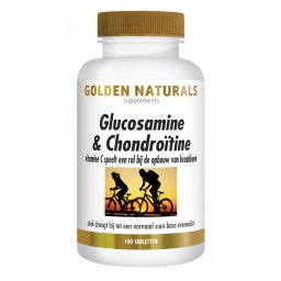 Golden Naturals Glucosamine & Chondroïtine Tabletten