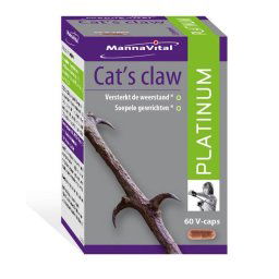 MannaVital Cat's Claw Platinum Capsules