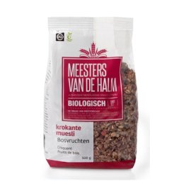 De Halm Krokante Muesli Bosvruchten Biologisch