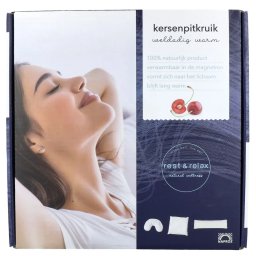 Naproz Kersenpitkruik Langwerpig