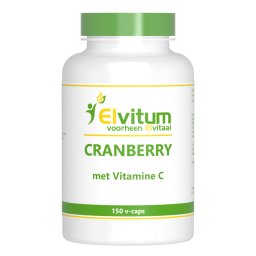 Elvitum Cranberry met Vitamine C Vegicaps