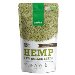 Purasana Vegan Hemp Hulled Raw Seeds