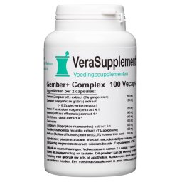 VeraSupplements Gember Plus Complex Capsules