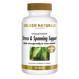 Golden Naturals Stress & Spanning Support Capsules
