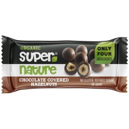 Super Nature Organic Chocolate Covered Hazelnuts