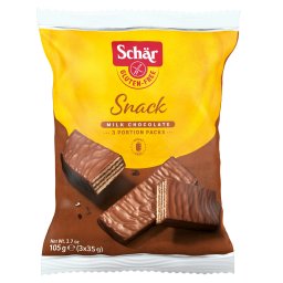 Schar Snack Chocoladewafels Glutenvrij