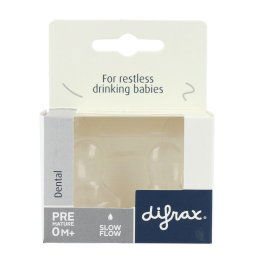 Difrax Flessenspenen Slow Flow Premature 0M+