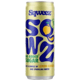 SQWZ Sqweez Lemon Ginger No Added Sugar