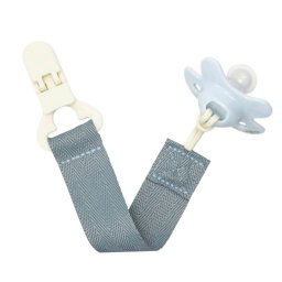 Difrax Pacifier Cord Pure Stone- Speenkoord