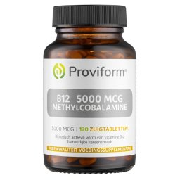Proviform B12 5000mcg Methylcobalamine Zuigtabletten