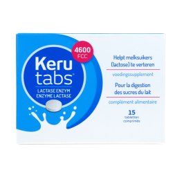 Kerutabs Lactase Enzym 4600 FCC Tabletten