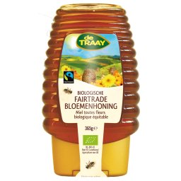 De Traay Biologische Fairtrade Bloemenhoning