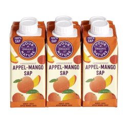 Your Organic Nature Appel Mango Sap 6 pakjes