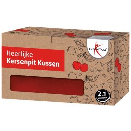 Lucovitaal Kersenpit Kussen Vierkant