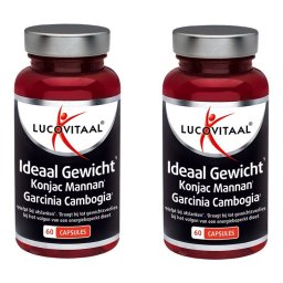 Lucovitaal Ideaal Gewicht Konjac Mannan Garcinia Cambogia