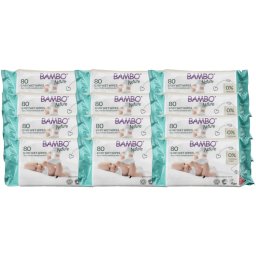 Bambo Nature Babydoekjes Multiverpakking