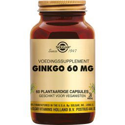 Solgar Ginkgo 60 mg Capsules