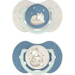 Difrax LOVI Dynamic Pacifier 3-6 Months - Boy