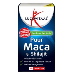 Lucovitaal Puur Maca & Shilajit Tabletten