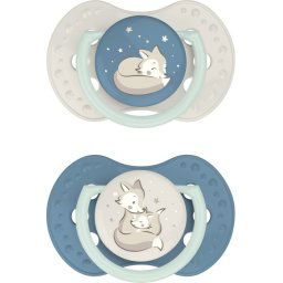Difrax LOVI Dynamic Pacifier 0-3 Months - Boy