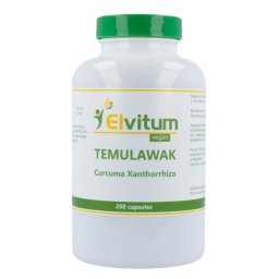 Elvitum Temulawak Curcuma Xanthorrhiza Capsules