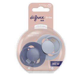 Difrax LOVI Prime Pacifier 0-6 Months - Blue