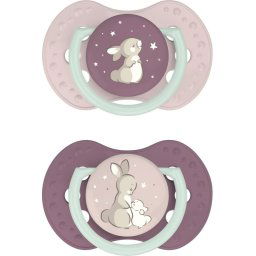 Difrax LOVI Dynamic Pacifier 3-6 Months - Girl