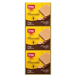 Schar Noccioli Hazelnoot-Crème Wafels Glutenvrij