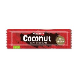 BonVita Coconut Dark Chocolate Bar