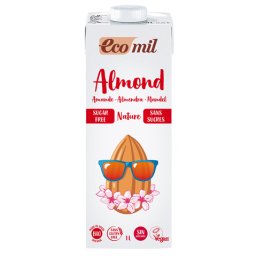 EcoMil Amandeldrank Naturel Bio 1000ml