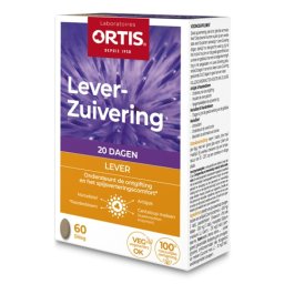 Ortis Lever-Zuivering Tabletten