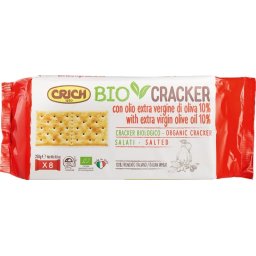 Crich Biocrackers Olijfolie Extra Zout