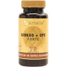 Artelle Ginkgo + OPC Forte Capsules 75 st *