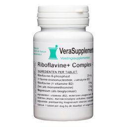 VeraSupplements Riboflavine+ Complex Tabletten